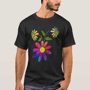 Camiseta Jardinagem 4\Flores Coloridas de Margarida Naturez
