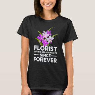 Camiseta Jardinagem 4\Floristas Salvando Relacionamentos De