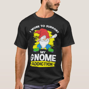 Camiseta Jardinagem 4\Gnomo de Jardim Anão Jardinagem & Gno