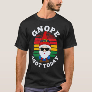 Camiseta Jardinagem 4\Gnope Anão de Jardim Cu Escandina