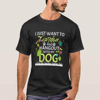 Camiseta Jardinagem 4\Jardinagem Eu Só Quero Jardinagem E F