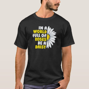 Camiseta Jardinagem 4\Jardinagem Jardim de Margaridas Em U