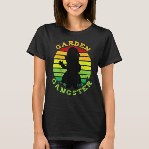 Camiseta Jardinagem 4\Jardinagem Retro Vintage Gangster