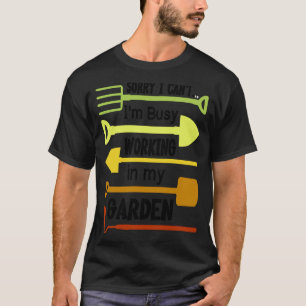 Camiseta Jardinagem 4\Jardineiro Citação Natureza Plantas