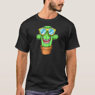 Camiseta Jardinagem 4\Jardineiro de Cactus Jardim de Cactos
