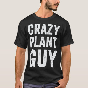 Camiseta Jardinagem 4\Marido Louco por Plantas Dizendo Jar