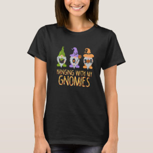 Camiseta Jardinagem 4\Pendurado Com Meus Gnomos Anões de Ja