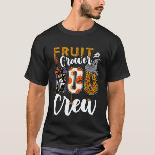 Camiseta Jardinagem 4\Produtor de Frutas Equipe Boo Hallowe