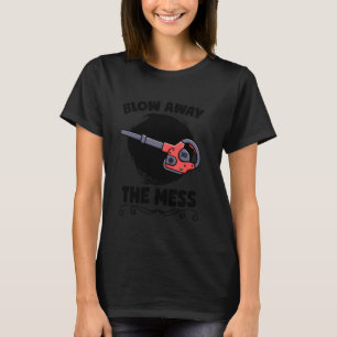 Camiseta Jardinagem 4\Sopro Lontra A Bagunça Cuidado Com O