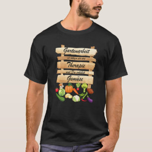 Camiseta Jardinagem Cenouras Jardineiros Tomates Repolho Ba