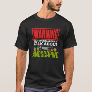 Camiseta Jardinagem de Conversação Paisagista