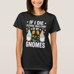 Camiseta Jardinagem de Gnome para Gnomo Viciado em Gnomo Ja