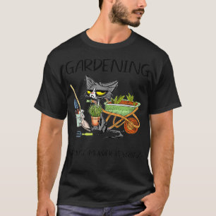 Camiseta Jardinagem de Natal Porque Assassinato É Fazendeir
