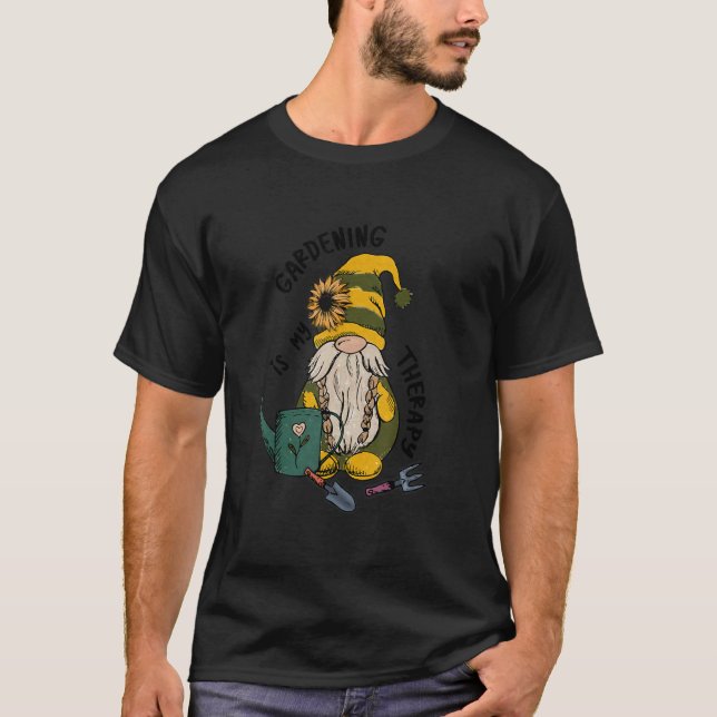 Camiseta Jardinagem é a minha beleza de ferramentas para ja (Frente)