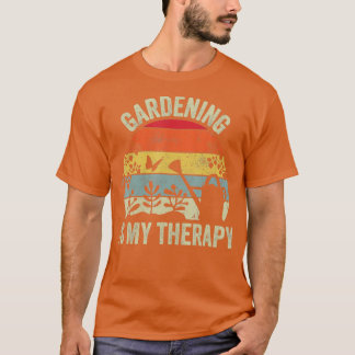 Camiseta Jardinagem é minha terapêutica Retro Jardineiros G