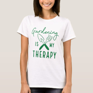 Camiseta Jardinagem É Minha Terapia
