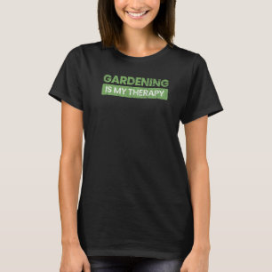 Camiseta Jardinagem É Terapia Diversão Jardineiro Jardim Pl