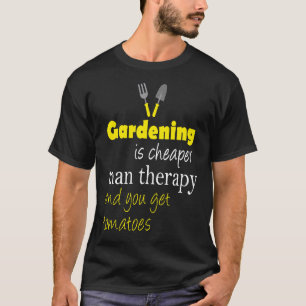 Camiseta Jardinagem E Tomates