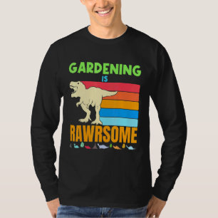 Camiseta Jardinagem é um jardineiro incrível Dinossauros Me