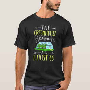 Camiseta Jardinagem em Estufa Jardineiro Planta Principiant