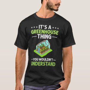 Camiseta Jardinagem em Estufa Planta Jardineiro Iniciante P
