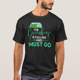 Camiseta Jardinagem em Estufa Planta Jardineiro Iniciante P