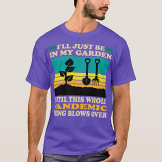 Camiseta Jardinagem Engraçada para Jardinagem Masculina
