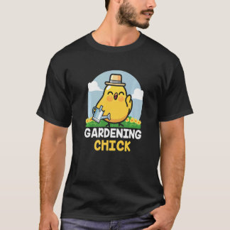 Camiseta Jardinagem Fofo Doce Hobby Plantas Animais da Faze