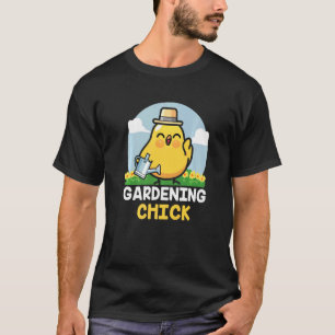 Camiseta Jardinagem Fofo Doce Passatempo Plantas Animais de
