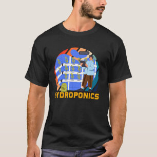 Camiseta Jardinagem Hidropônica Amante de Plantas