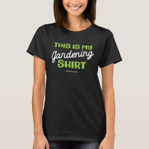 Camiseta Jardinagem jardim para mulheres homens jardineiro