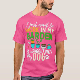 Camiseta Jardinagem Jardineira do Jardim do Jardim do Jardi