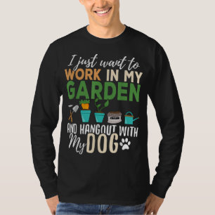 Camiseta Jardinagem Jardineira do Jardim do Jardim do Jardi