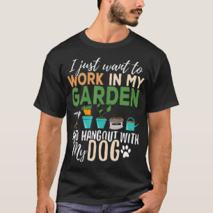 Camiseta Jardinagem Jardineira do Jardim do Jardim do Jardi