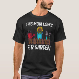 Camiseta Jardinagem Legal Para Mamãe Mãe Jardineira Jardim