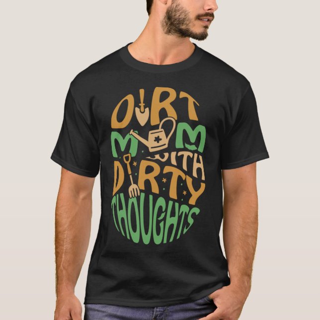Camiseta Jardinagem Mãe Planta Jardineira Suculenta Mães Da (Frente)