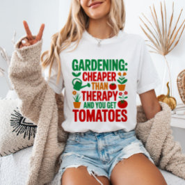Camiseta Jardinagem: Mais Barato Que Terapia & Você Ganha T