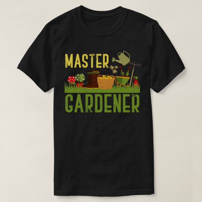 Camiseta Jardinagem Mestre (Frente do Design)
