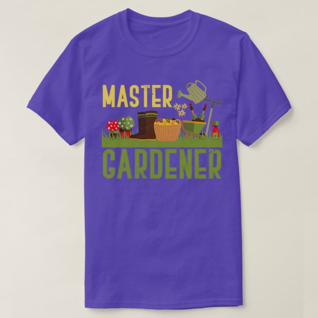 Camiseta Jardinagem Mestre (Frente do Design)