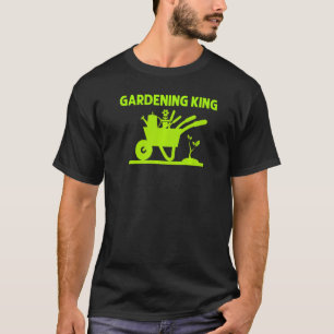 Camiseta Jardinagem Para Homens Pai Jardineiro Planta Jardi