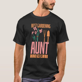 Camiseta Jardinagem para tia jardineira paisagismo jardim  