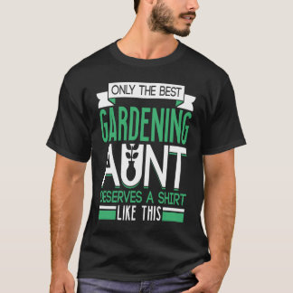 Camiseta Jardinagem Para Tia Jardineira Paisagismo Jardim