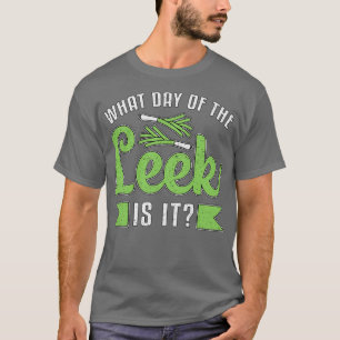 Camiseta Jardinagem Que Dia Do Jardim Do Leek Gardener