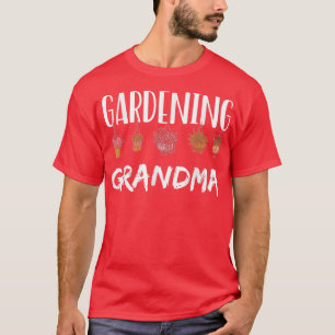 Camiseta Jardinagem Vovó Jardineira Jardineira Vovô