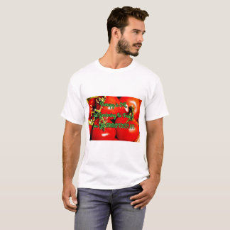 Camiseta Jardinar está livre & você obtem tomates - dizendo