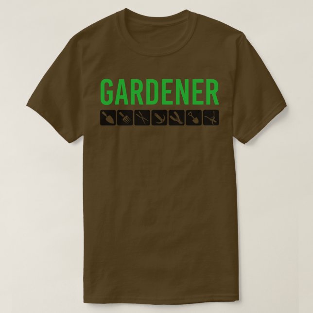 Camiseta Jardineiro (Frente do Design)