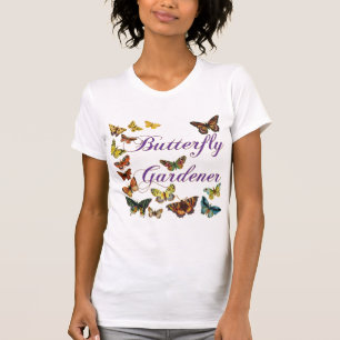 Camiseta Jardineiro Borboleta Dizendo T-shirt