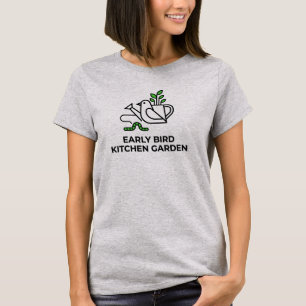 Camiseta Jardineiro Cansado Pássaro Matutino Engraçado   Ja