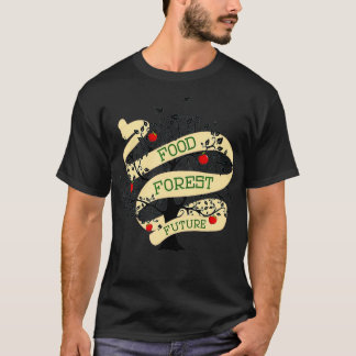 Camiseta Jardineiro da Floresta de Comida de Pericultura