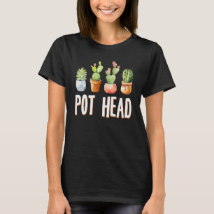 Camiseta Jardineiro de Cacto Cabeça de Vaso